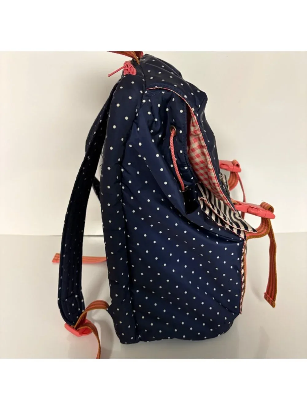 Matilda Jane Backpack Book Bag 435 Make Believe Blue Polka Dots